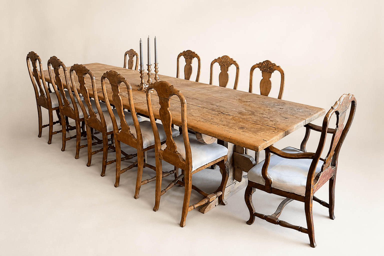 12 ROKOKKO STOLER ÅR 1760-1810