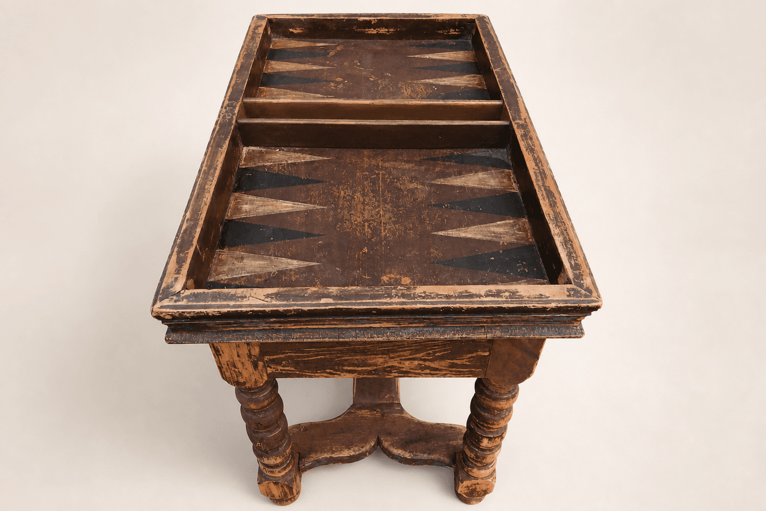 BACKGAMMON SPILLEBORD ÅR 1760-80