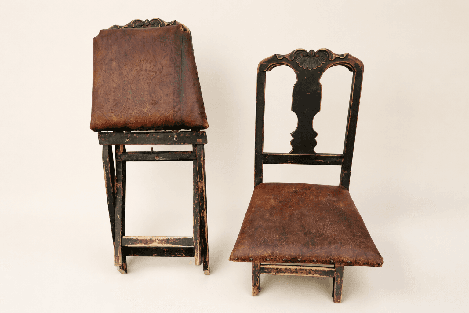 KLAPPSTOLER FRA VESTFOLD ÅR 1770-1800