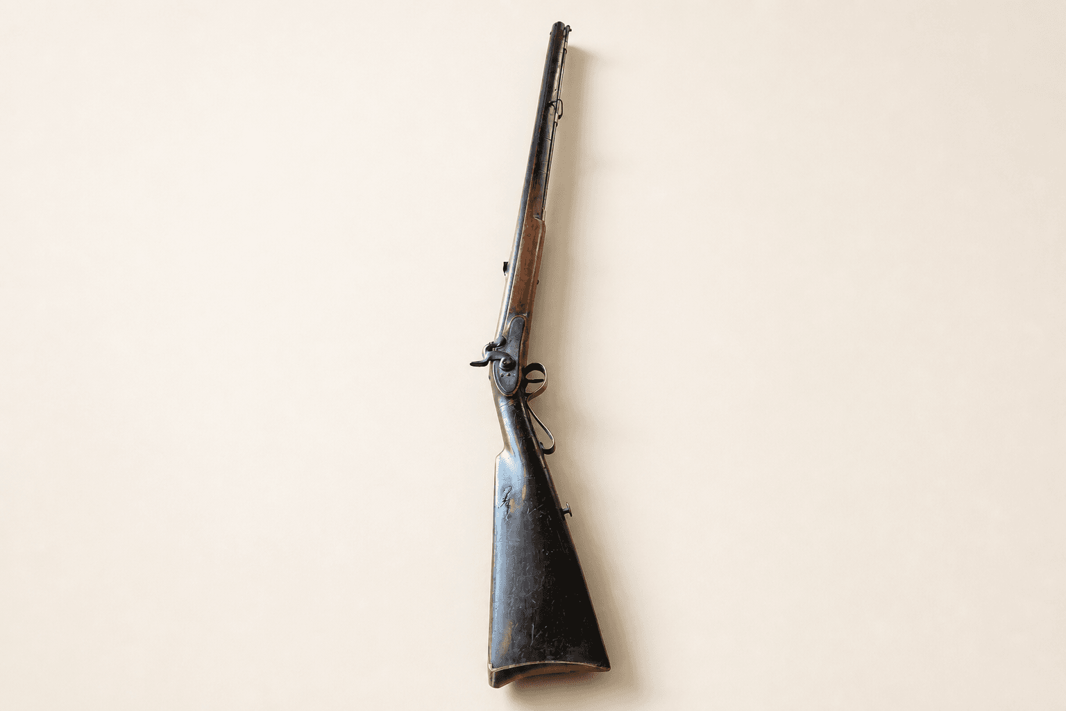 PERKUSJONSLÅS GEVÆR ÅR 1810-40