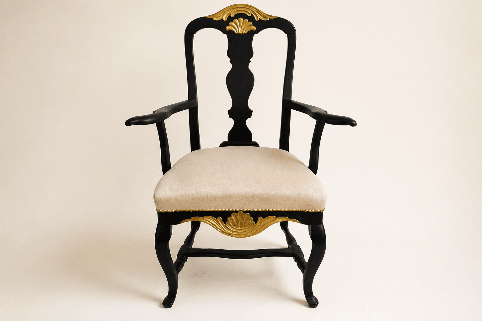 ROKOKKO ARMSTOL | Sekundær maling | År ca. 1760-90