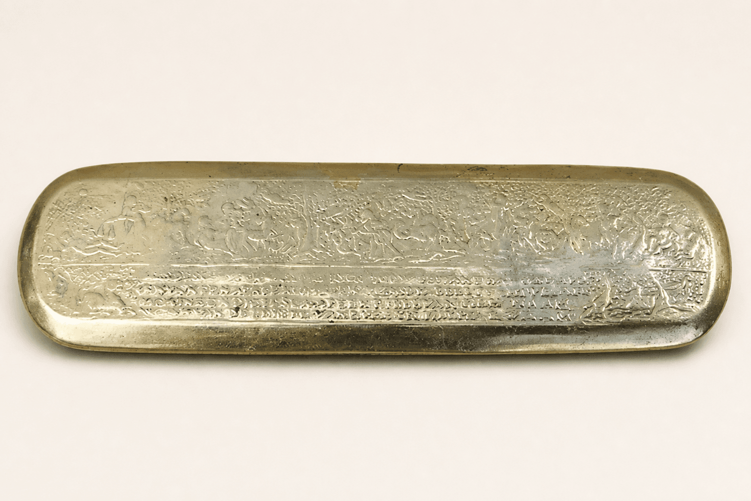 SNUSDÅSE I MESSING FRA NEDERLAND | År ca. 1790-1830